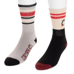 Cincinnati Bearcats GameDay Unisex Crew Socks 2 Pack