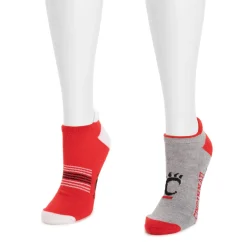 Cincinnati Bearcats GameDay Unisex Lowcut Socks 2 Pair Pack