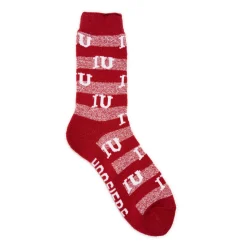 Indiana Hoosiers GameDay Unisex Terry Loop Sock