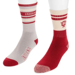 Indiana Hoosiers GameDay Unisex Crew Socks 2 Pack