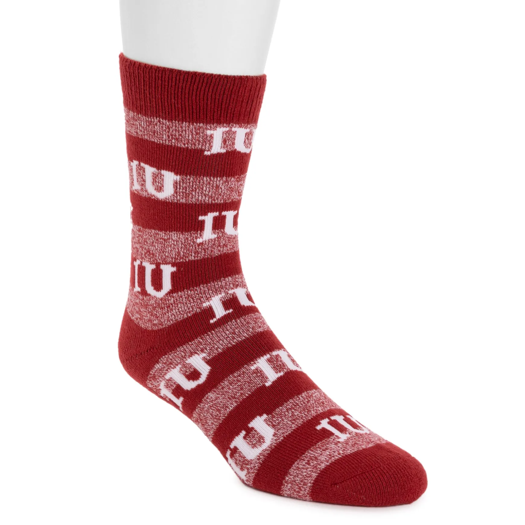 Indiana Hoosiers GameDay Unisex Terry Loop Sock