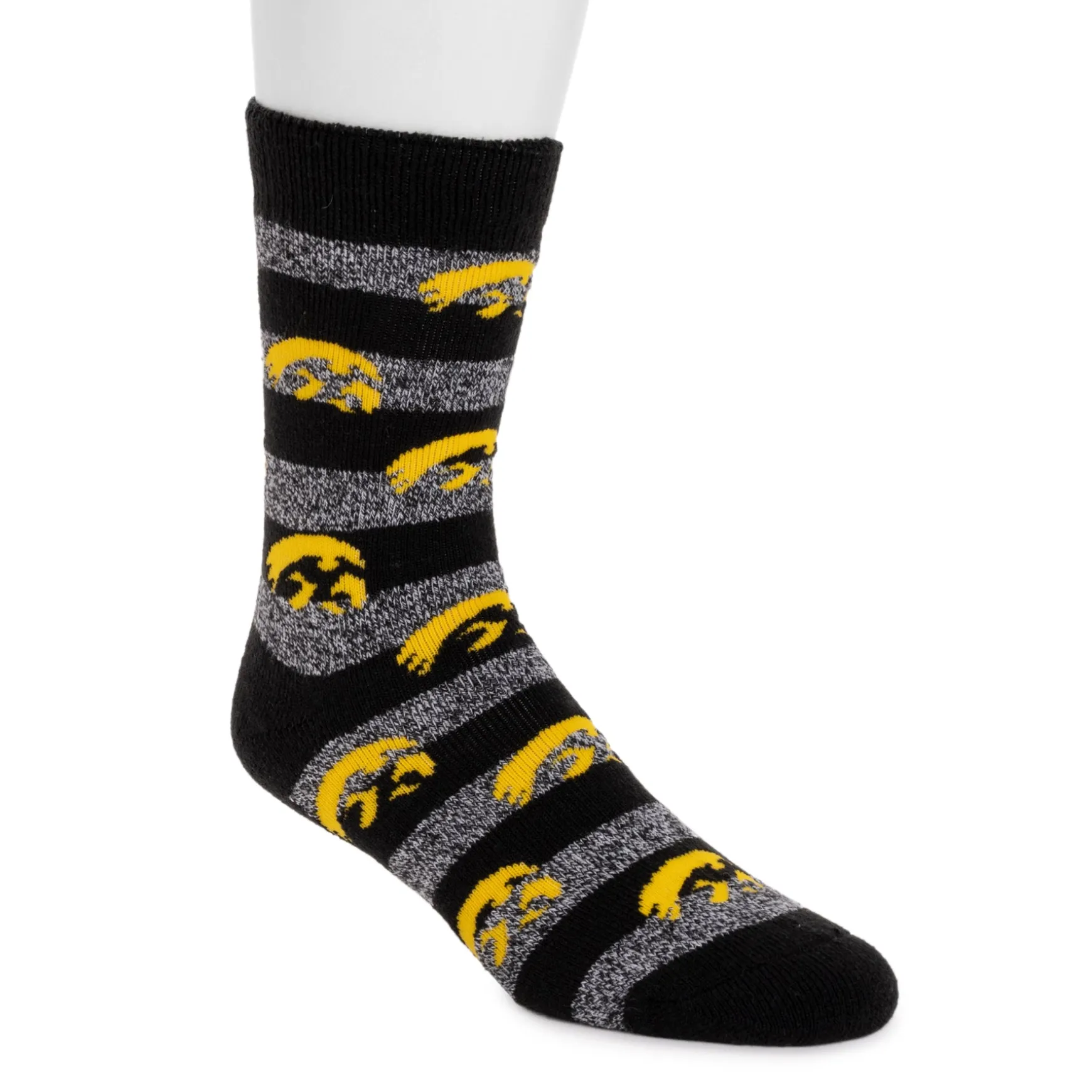 Iowa Hawkeyes GameDay Unisex Terry Loop Sock