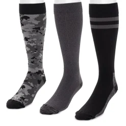 Men's 3 Pack Nylon Compression Knee-High Socks