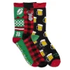 Men's 3 Pack Terry Novelty Socks