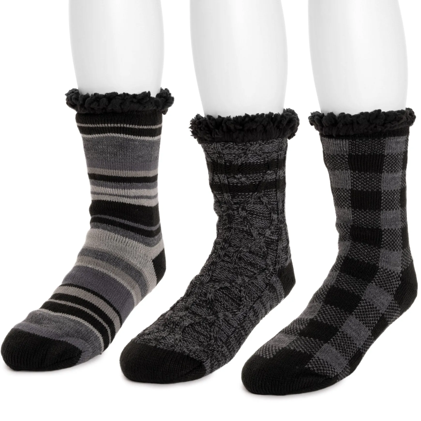 Men's 3 Pair Pack Cabin Socks