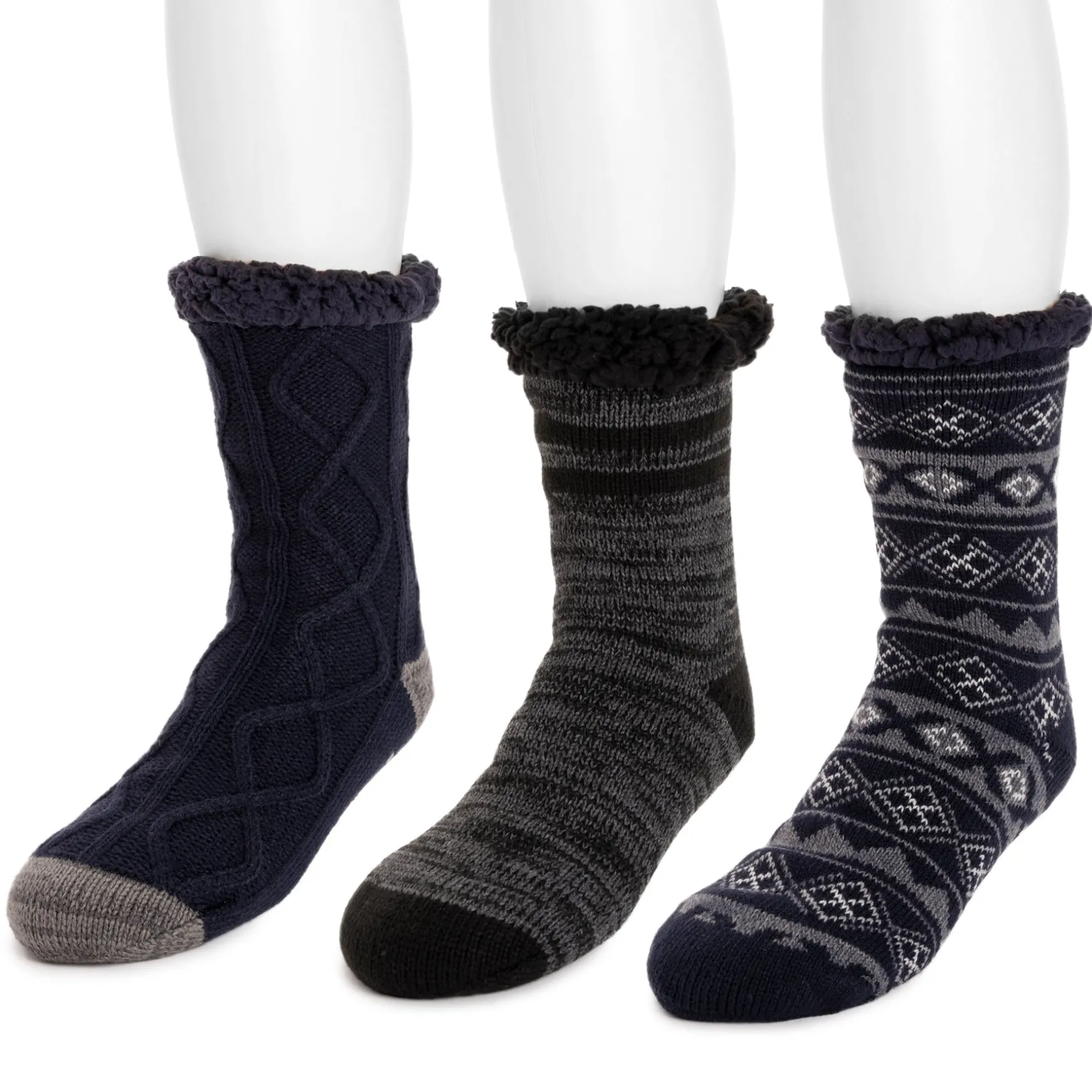 Men's 3 Pair Pack Cabin Socks