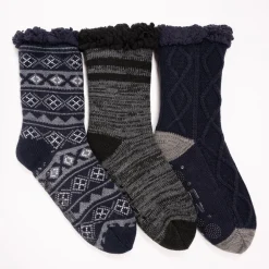 Men's 3 Pair Pack Cabin Socks