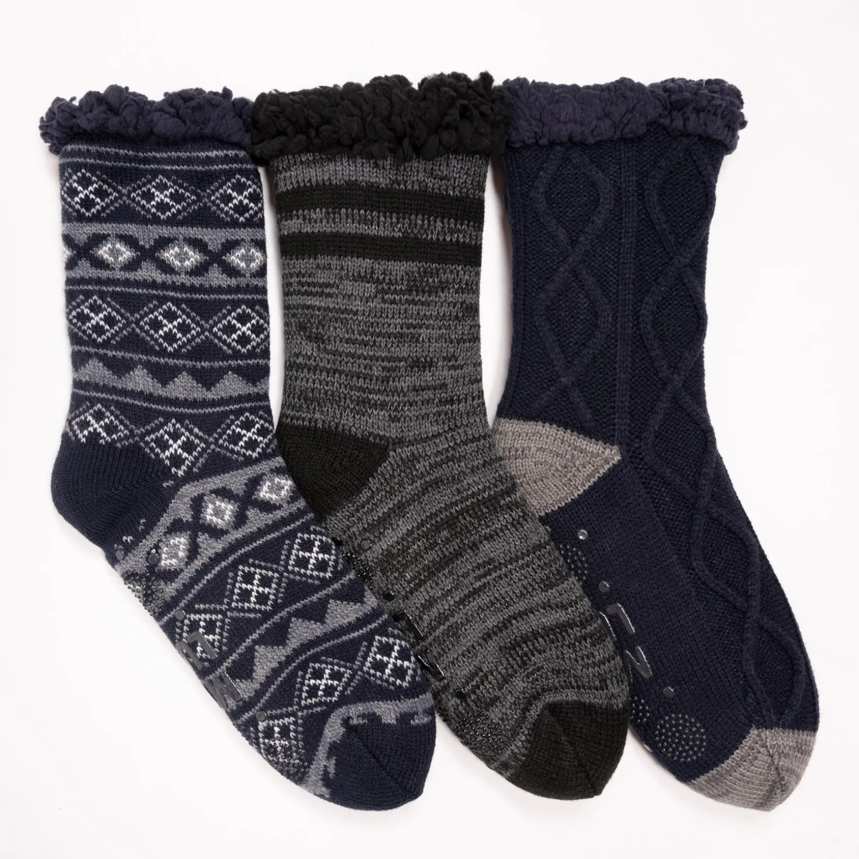 Men's 3 Pair Pack Cabin Socks