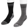 Men's 2 Pair Pack Heat Retainer Hiking Socks