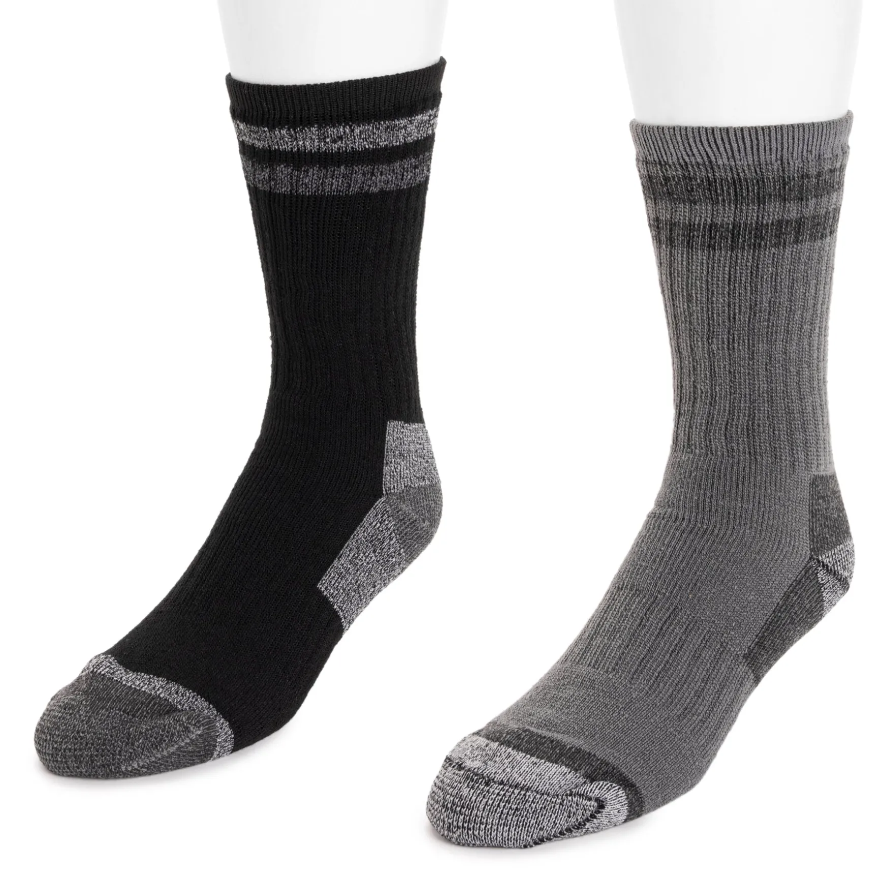 Men's 2 Pair Pack Heat Retainer Hiking Socks