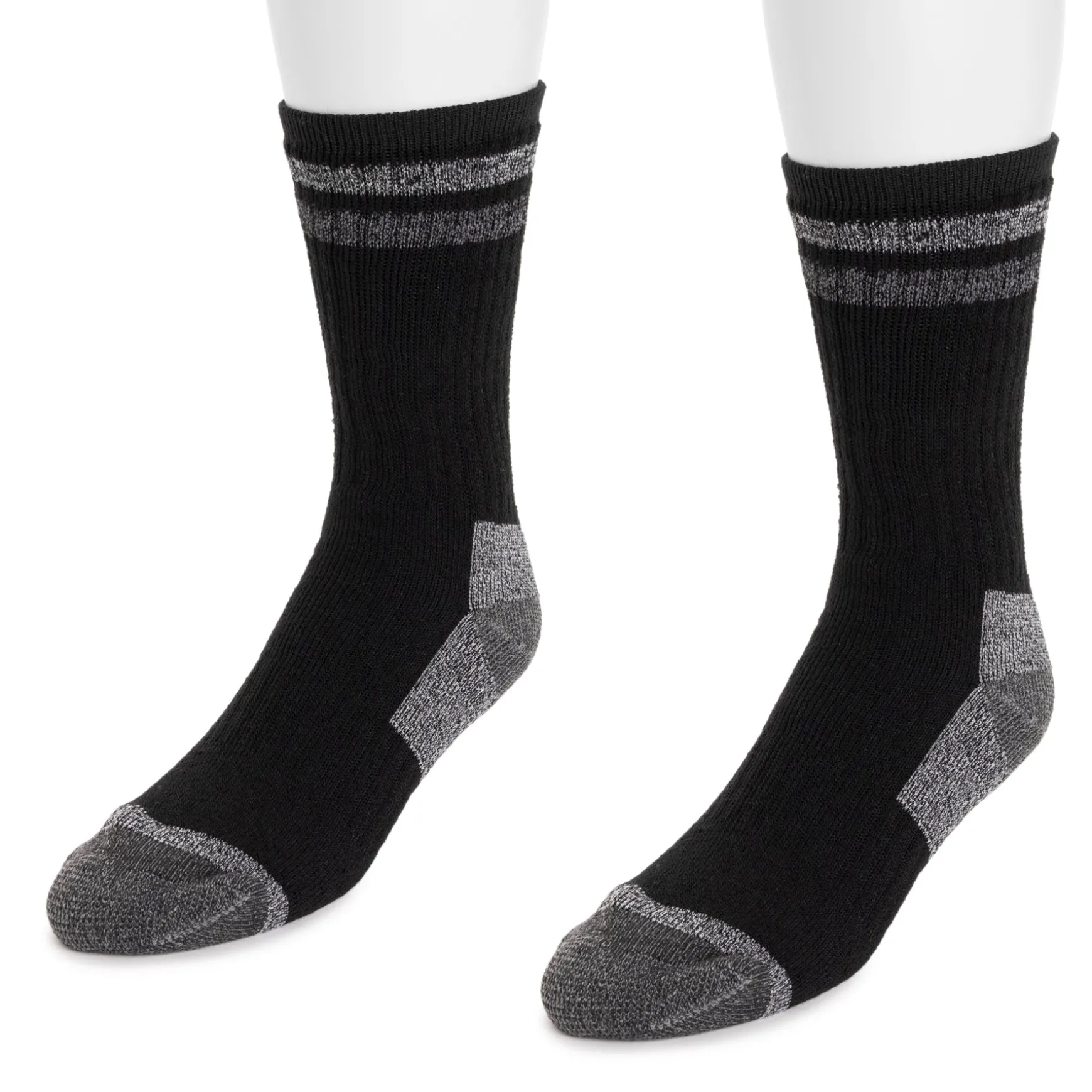 Men's 2 Pair Pack Heat Retainer Hiking Socks