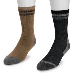 Men's 2 Pair Pack Heat Retainer Hiking Socks