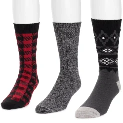 Men's 3 Pair Pack Microfiber Boot Socks