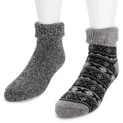 Men's 2 Pair Pack Short Heat Retainer Socks