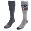 Men's 2 Pair Pack Tall Cotton Compression Socks