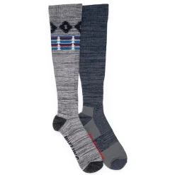 Men's 2 Pair Pack Tall Cotton Compression Socks
