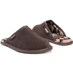 Men's Dave Printed Berber Suede Scuff