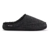 Men's Faux Wool Clog Slippers