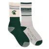 Michigan State Spartans GameDay Unisex Crew Socks 2 Pack