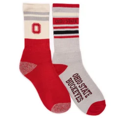 Ohio State Buckeyes GameDay Unisex Crew Socks 2 Pack