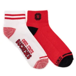 Ohio State Buckeyes GameDay Unisex Mini Crew Socks 2 Pack