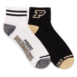 Purdue GameDay Unisex Mini Crew Socks 2 Pack