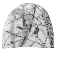 QuietWear Digital Knit Camo Beanie