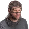 QuietWear Men's Full Cover Form Fit Mesh Facemask