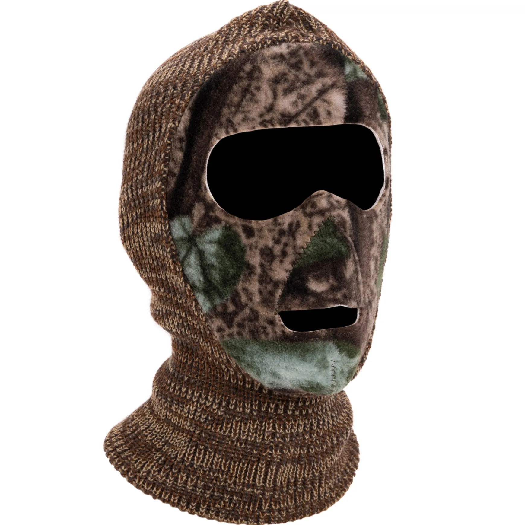 QuietWear Men's 2-Hole Reversible Face Mask