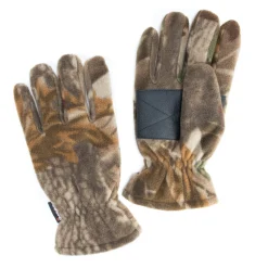 QuietWear Men's Waterproof Fleece Gloves