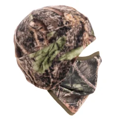 QuietWear Spandex/Fleece Hat with Mask
