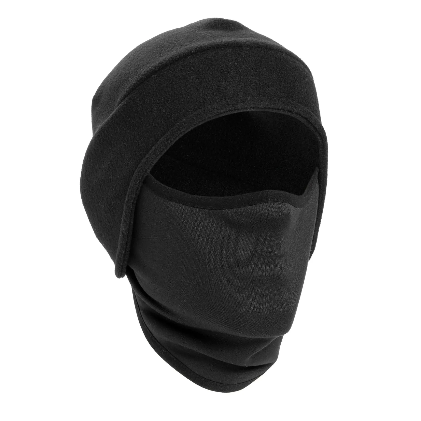 QuietWear Spandex/Fleece Hat with Mask