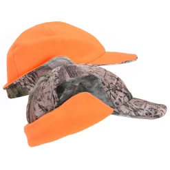 Reversible Spandex/Fleece Visor Cap