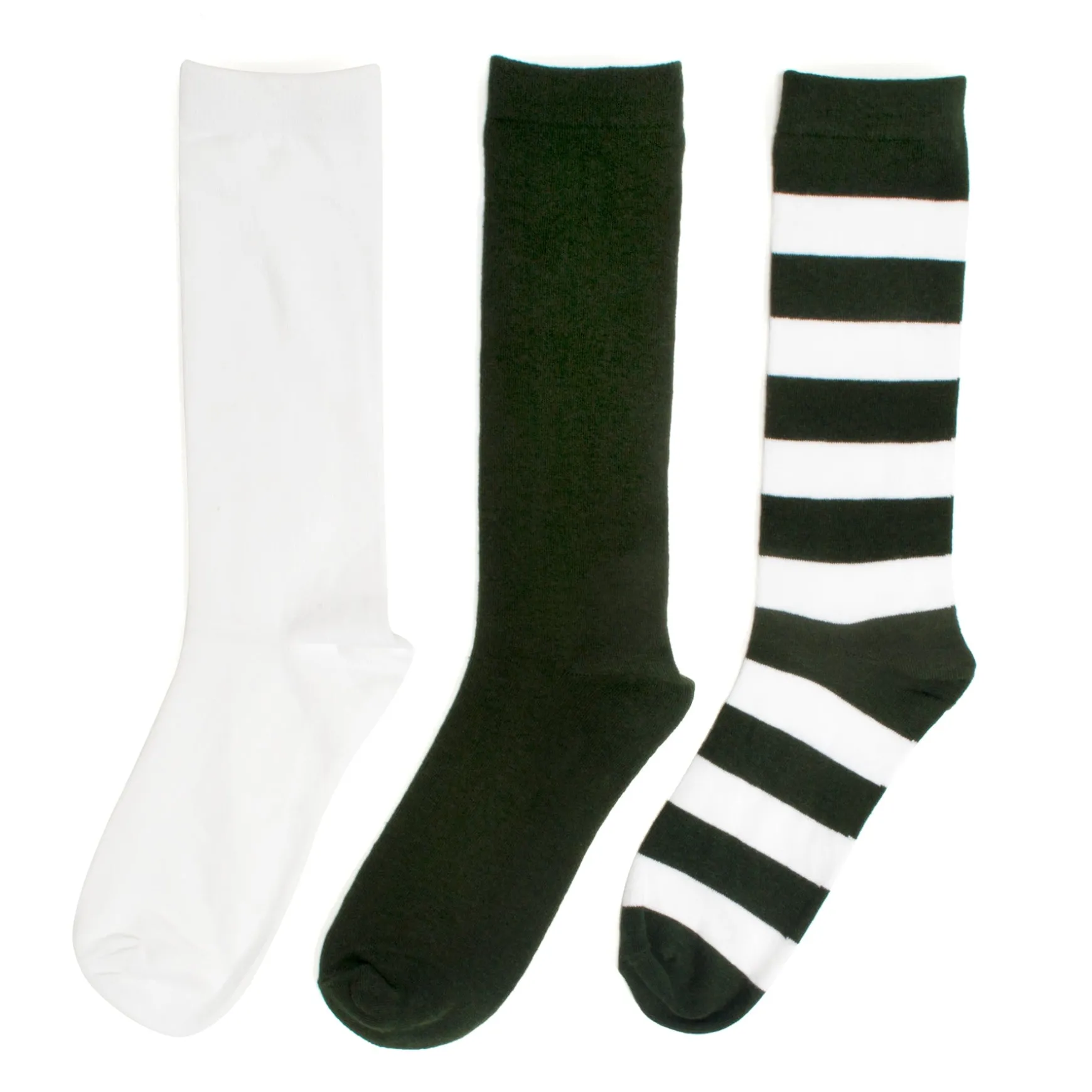 Unisex 3 Pack Sports Crew Socks