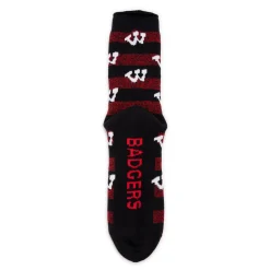 Wisconsin Badgers GameDay Unisex Terry Loop Sock