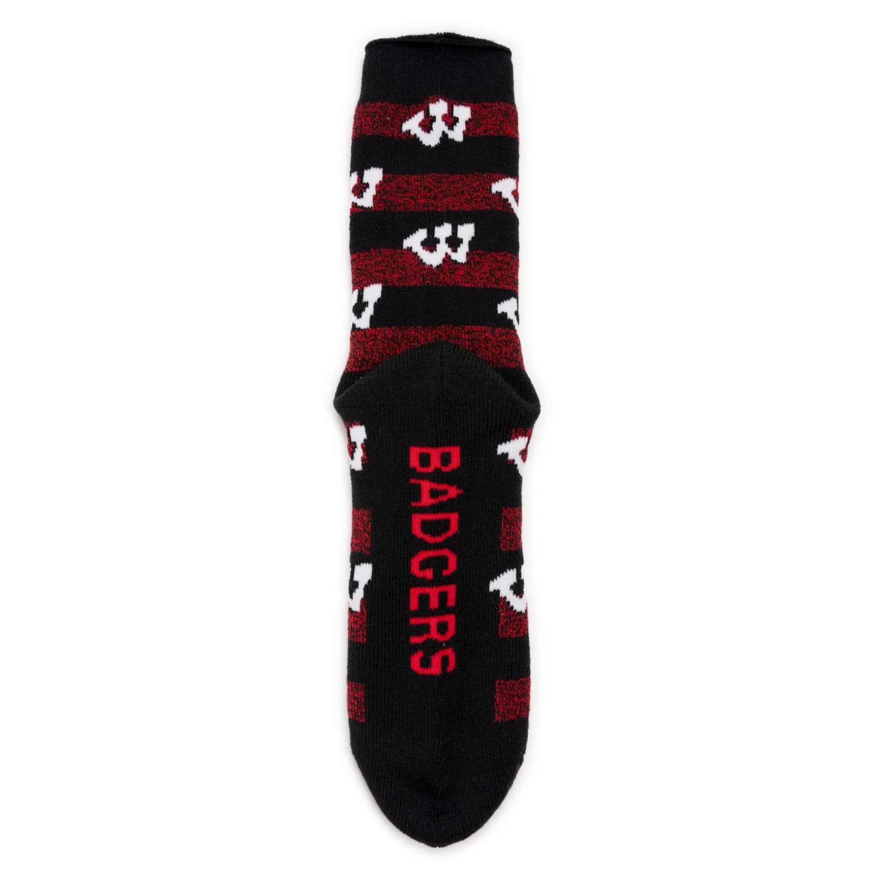 Wisconsin Badgers GameDay Unisex Terry Loop Sock