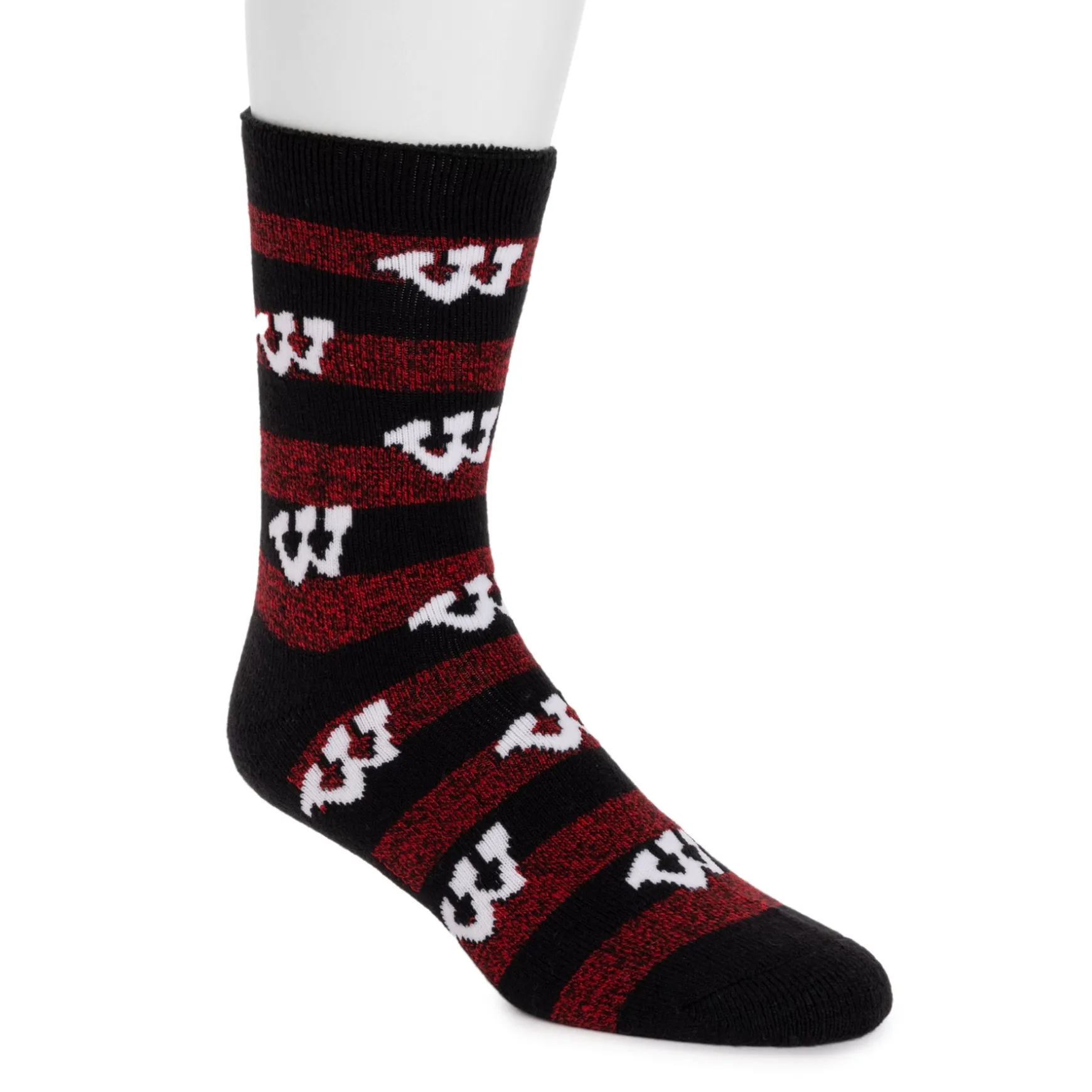 Wisconsin Badgers GameDay Unisex Terry Loop Sock