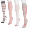 Women's 4 Pack Cotton Compression Socks