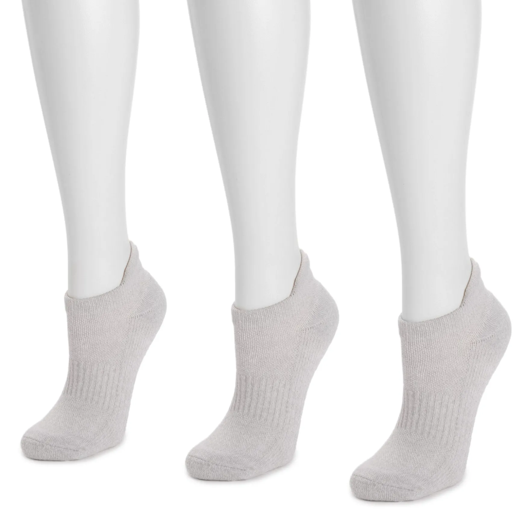 Women's 3 Pack Cotton Compression Ankle Socks