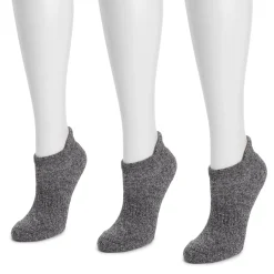 Women's 3 Pack Cotton Compression Ankle Socks