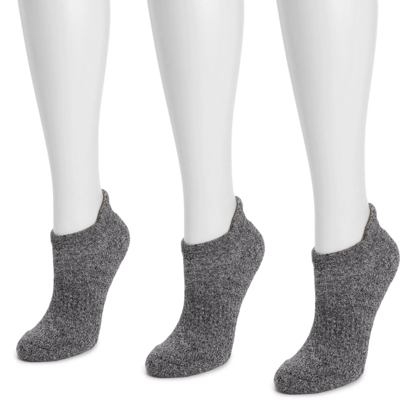 Women's 3 Pack Cotton Compression Ankle Socks