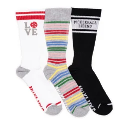 Women's 3 Pack Cotton Compression Crew Socks