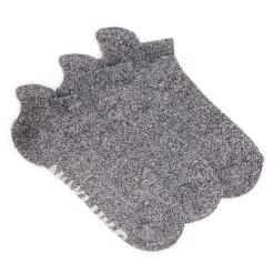 Women's 3 Pack Cotton Compression Ankle Socks