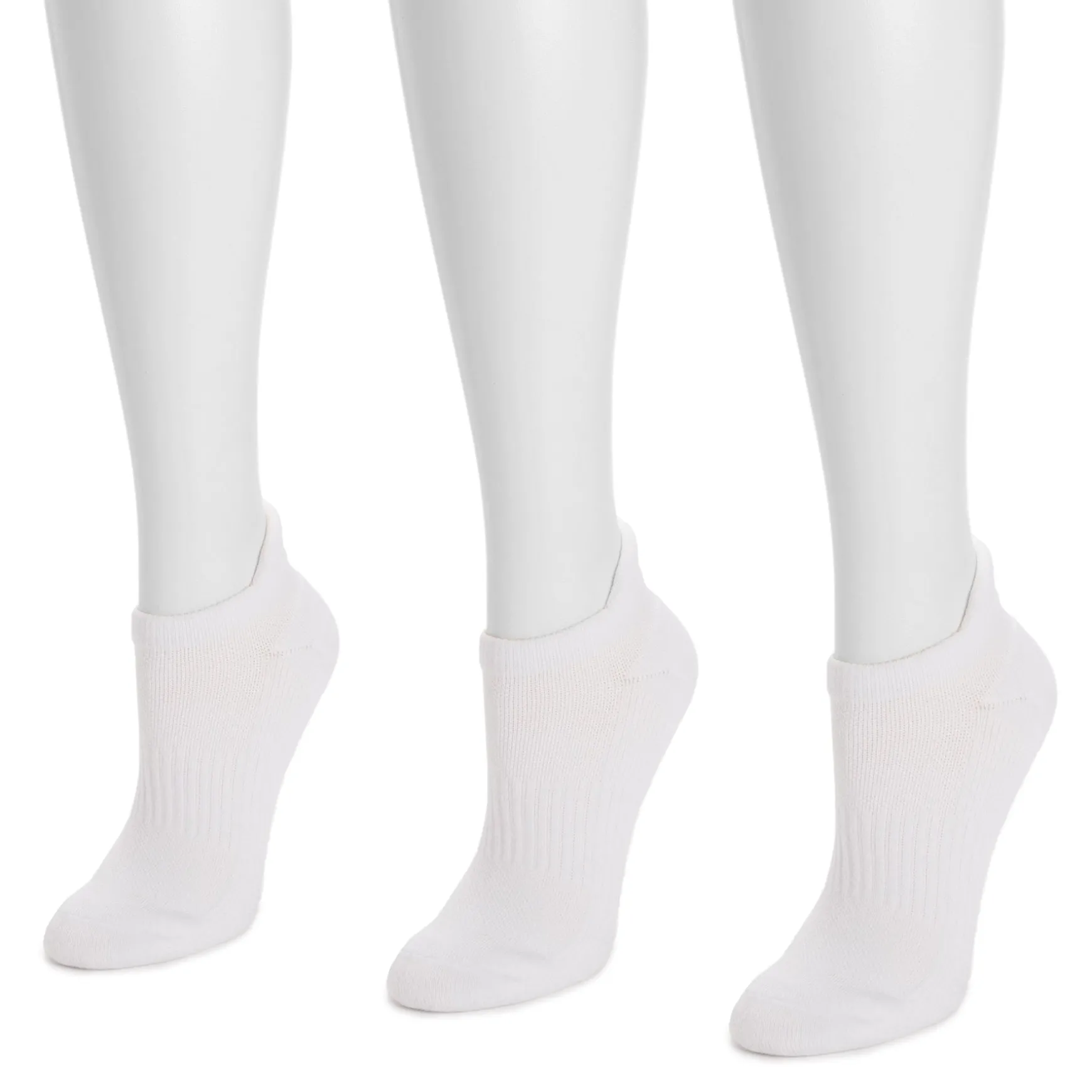 Women's 3 Pack Cotton Compression Ankle Socks