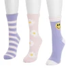 Women's 3 Pack Cozy Compression Crew Socks