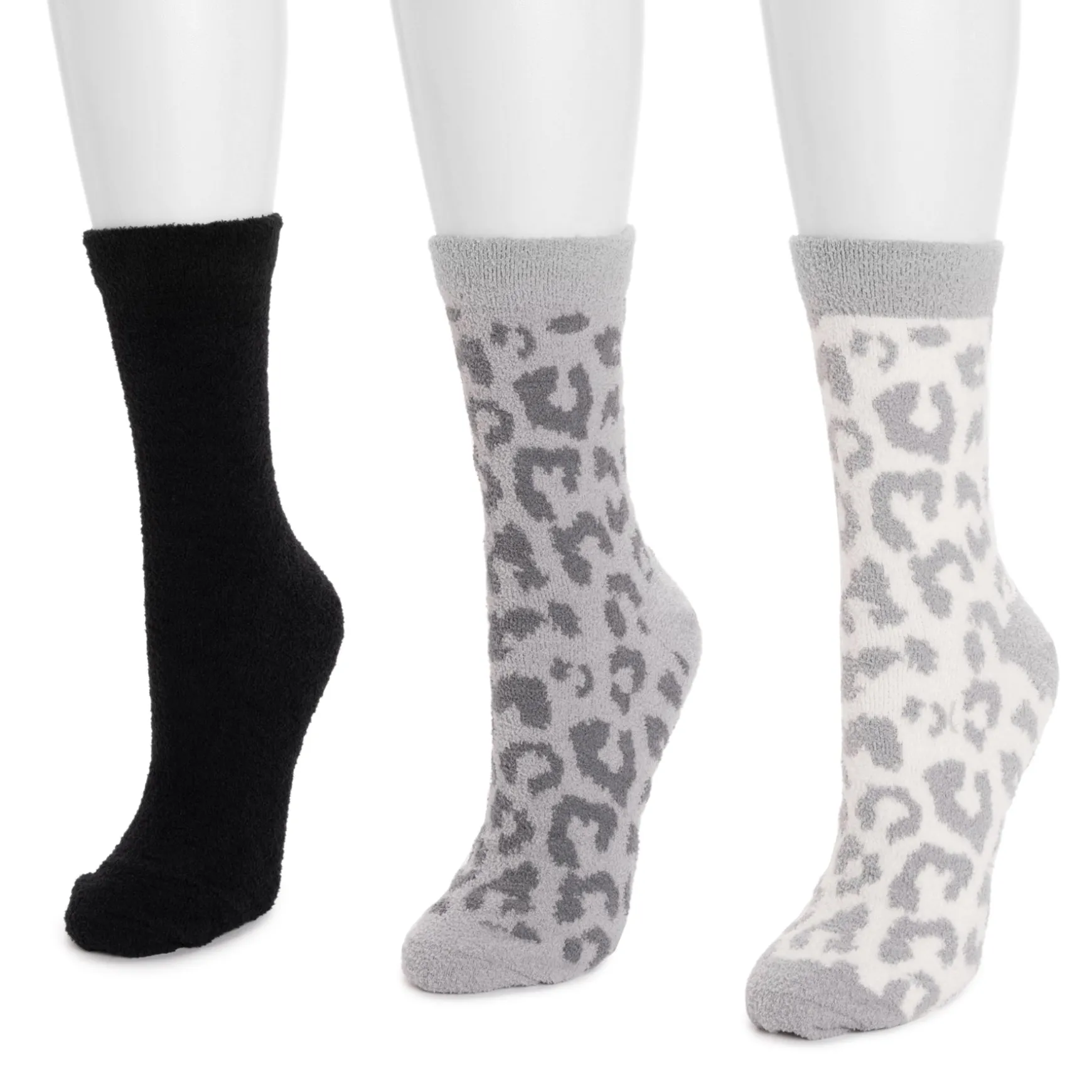 Women's 3 Pack Cozy Compression Crew Socks