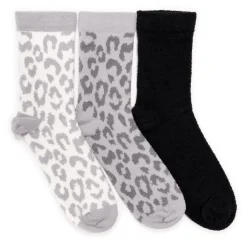 Women's 3 Pack Cozy Compression Crew Socks