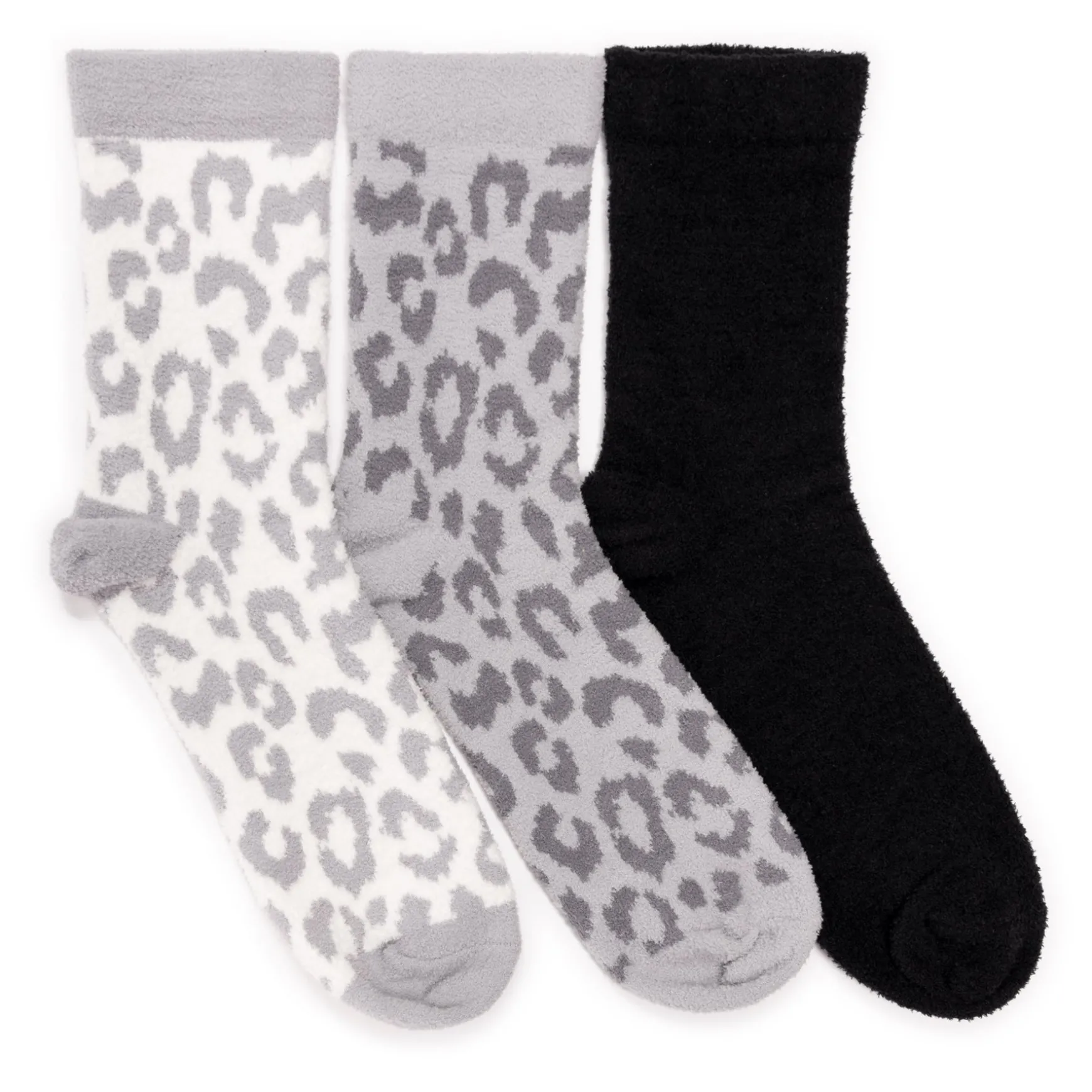 Women's 3 Pack Cozy Compression Crew Socks
