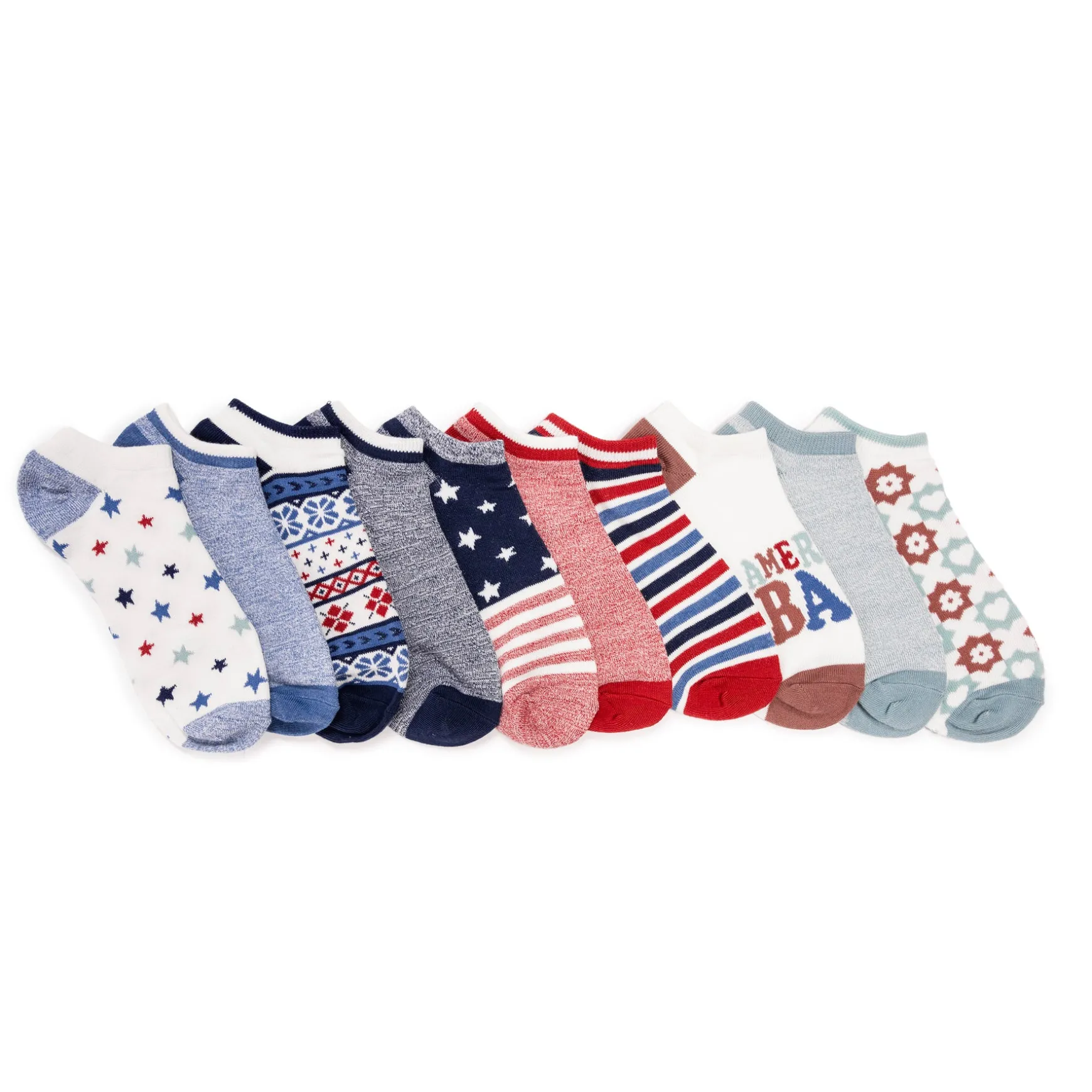 Women's 10 Pack Low Cut Socks