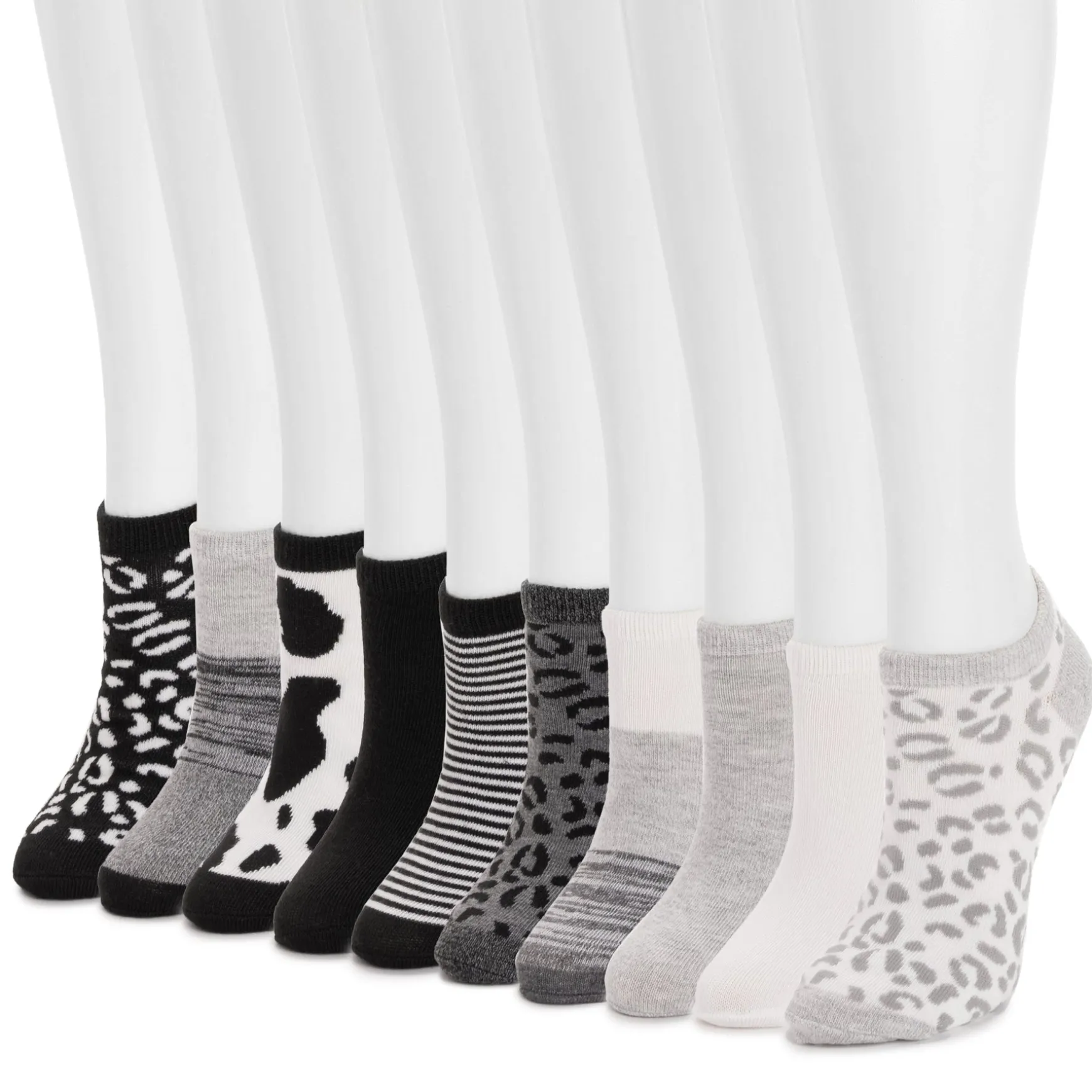 Women's 10 Pack Low Cut Socks